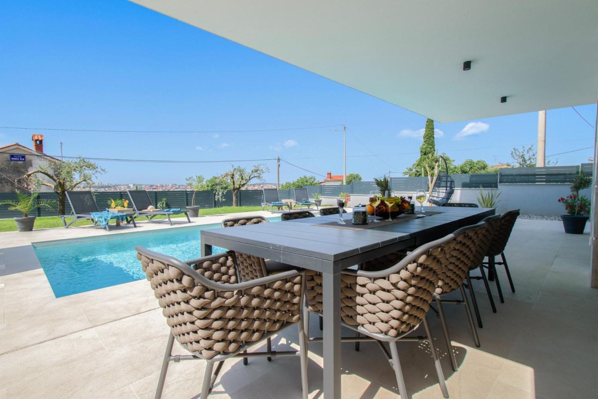 Vila Luxury Sabina With A View Of